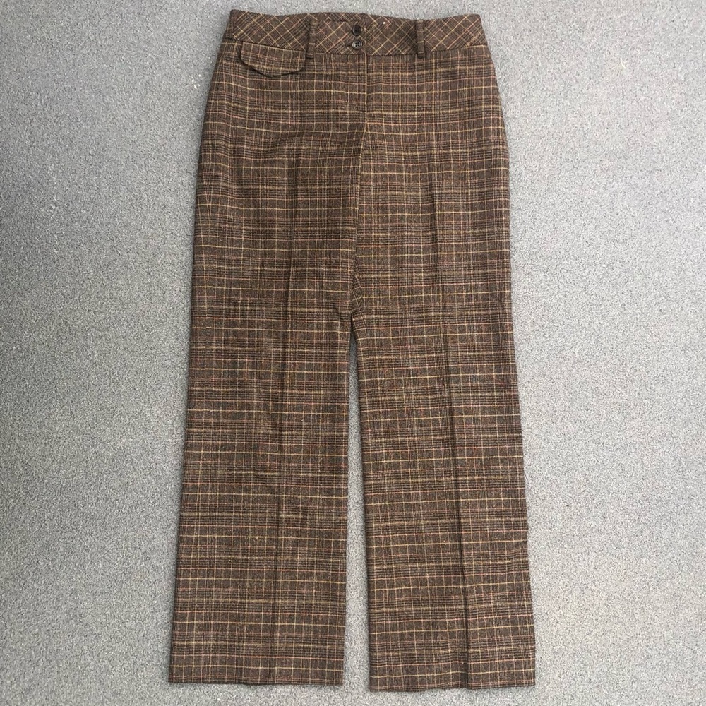 [𝔹𝕆𝔾𝕆] Brown Plaid Pants